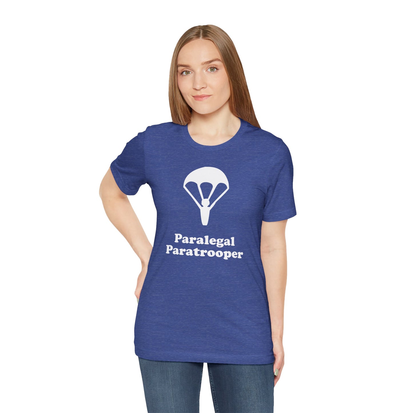 Paralegal Paratrooper - Unisex - Soft Heather T-Shirt