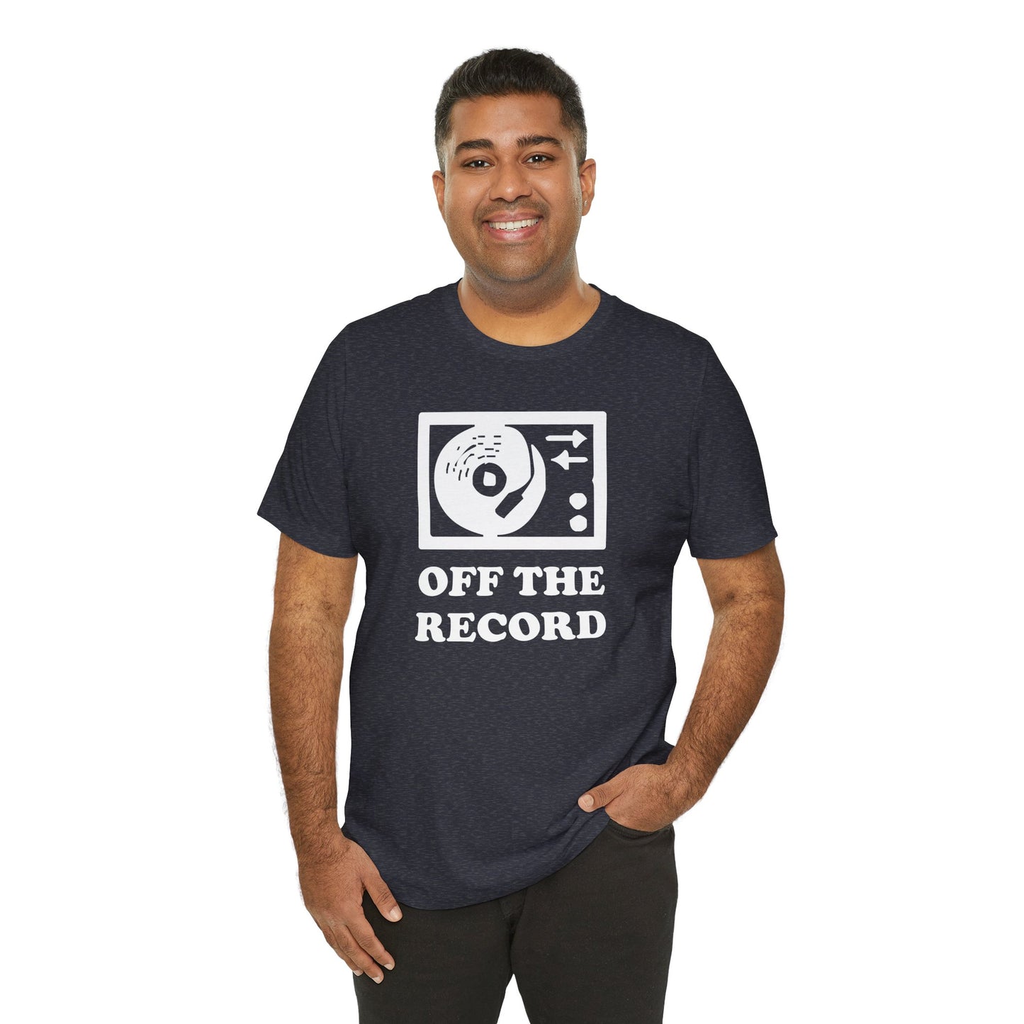 Off The Record - Unisex - Soft Heather T-Shirt