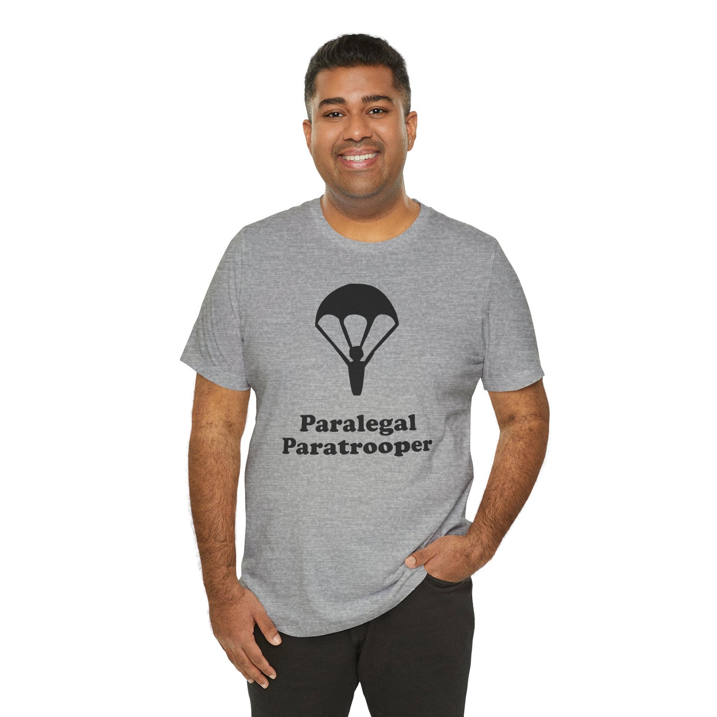 Paralegal Paratrooper - Unisex - Soft Heather T-Shirt