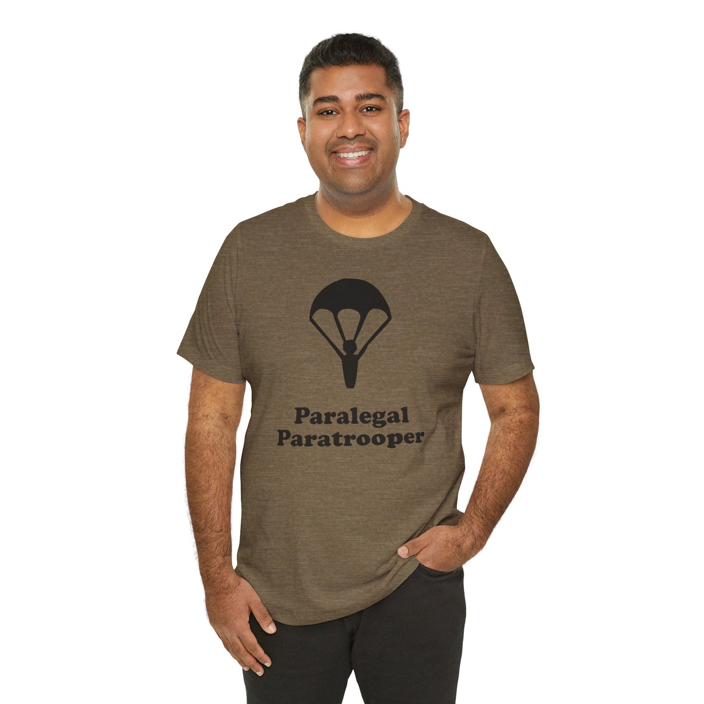 Paralegal Paratrooper - Unisex - Soft Heather T-Shirt