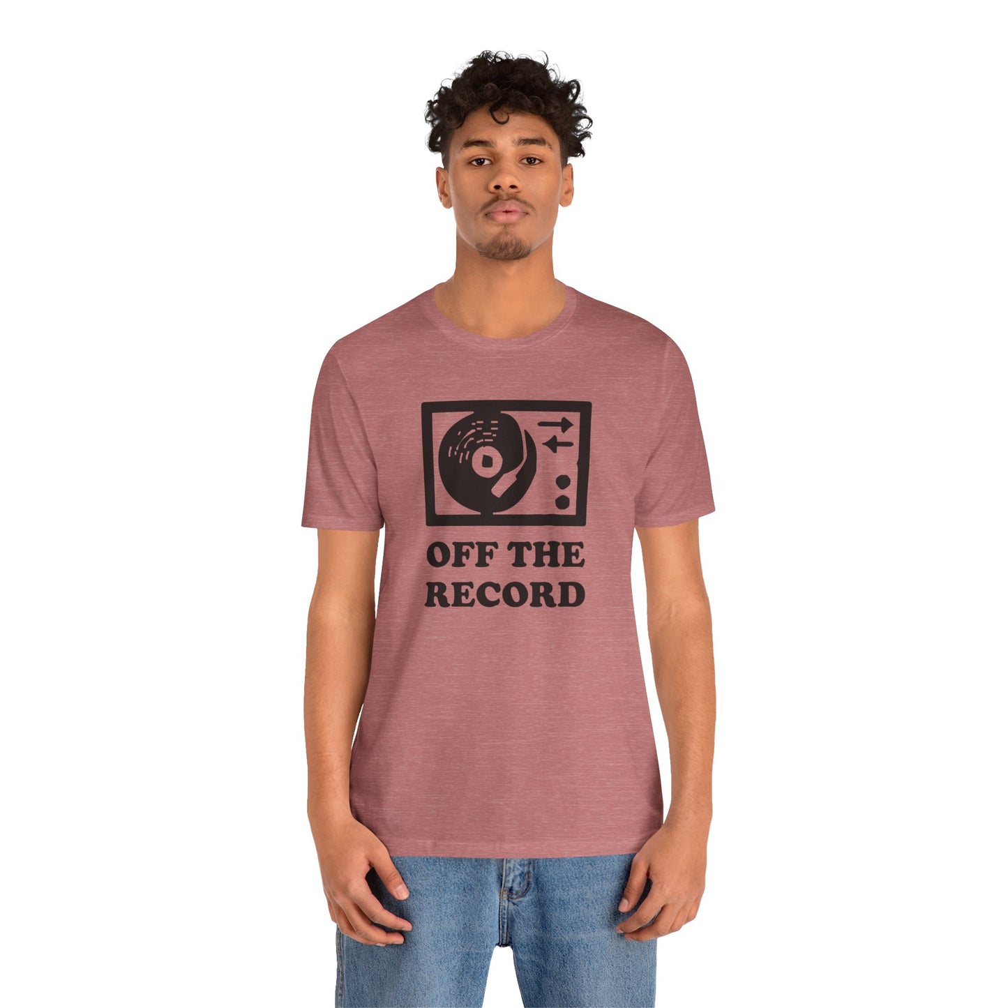 Off The Record - Unisex - Soft Heather T-Shirt