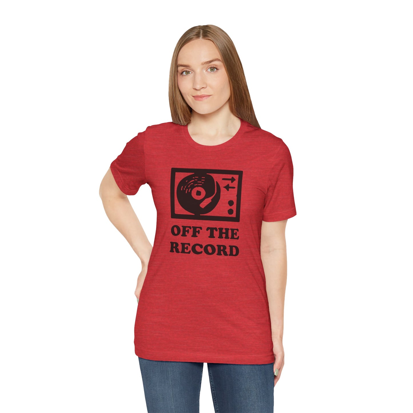 Off The Record - Unisex - Soft Heather T-Shirt