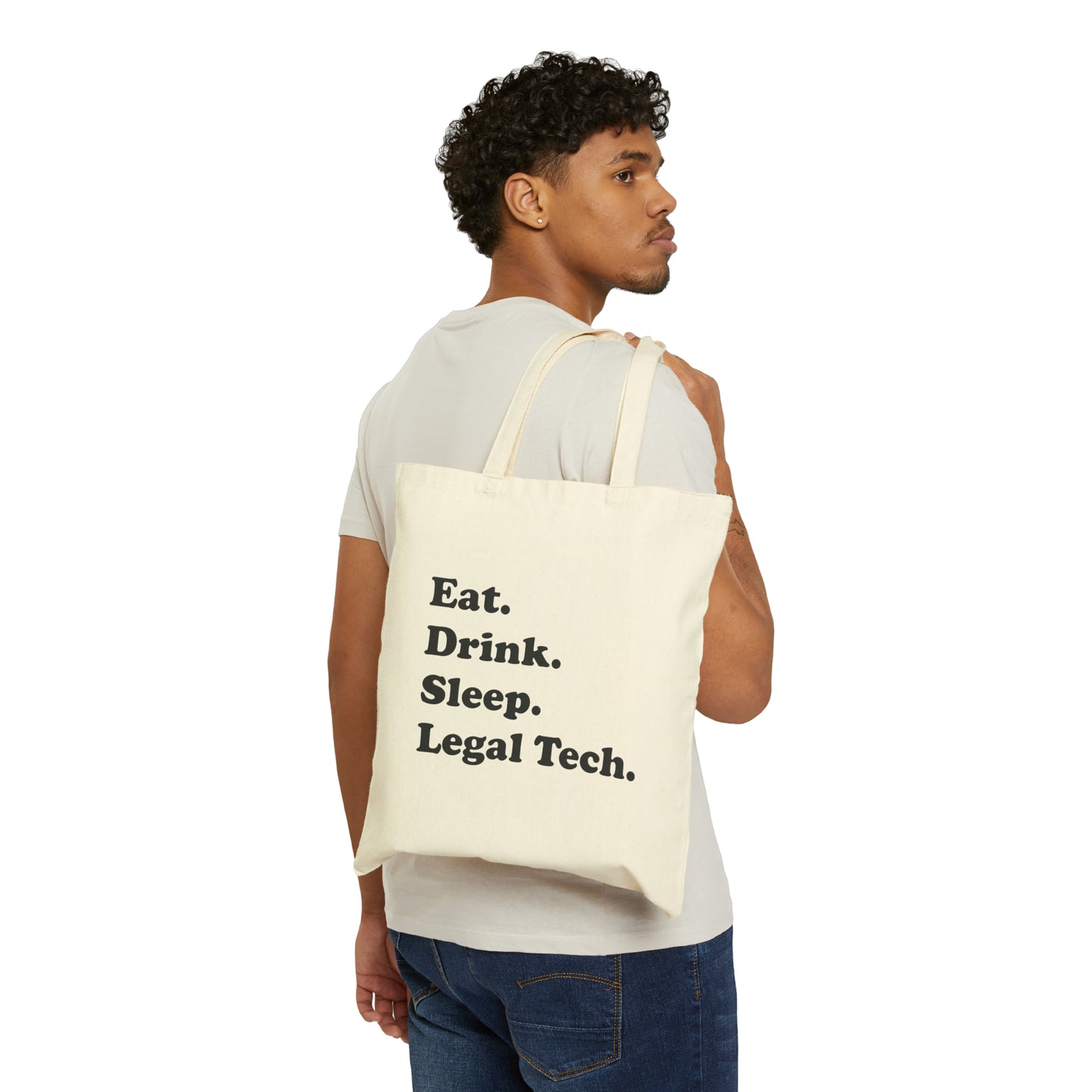 Double Sided Cotton Canvas Tote