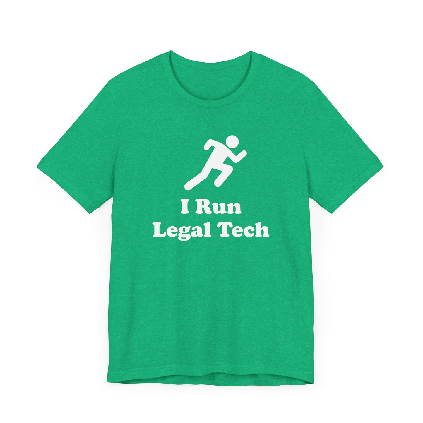 I Run Legal Tech - Unisex Soft Heather T-Shirt