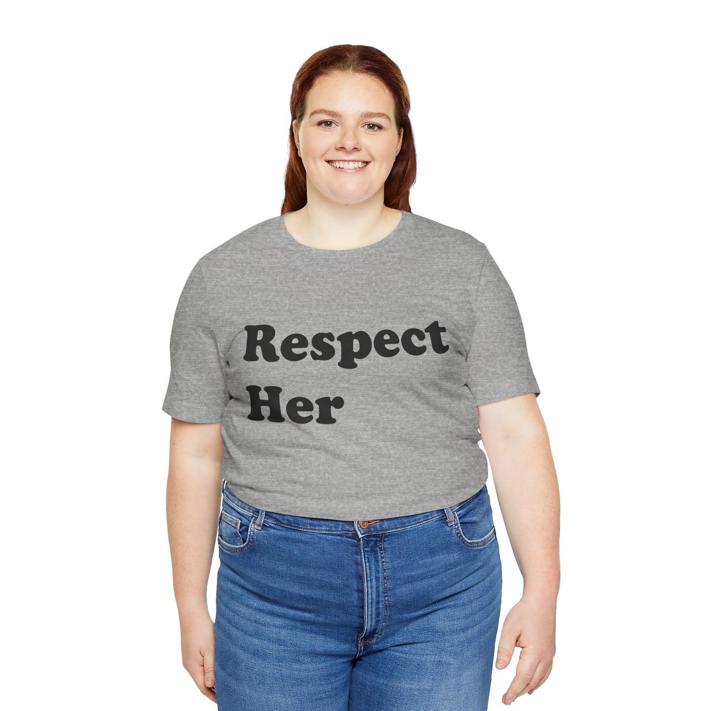 Respect Her - Unisex Soft Heather T-Shirt