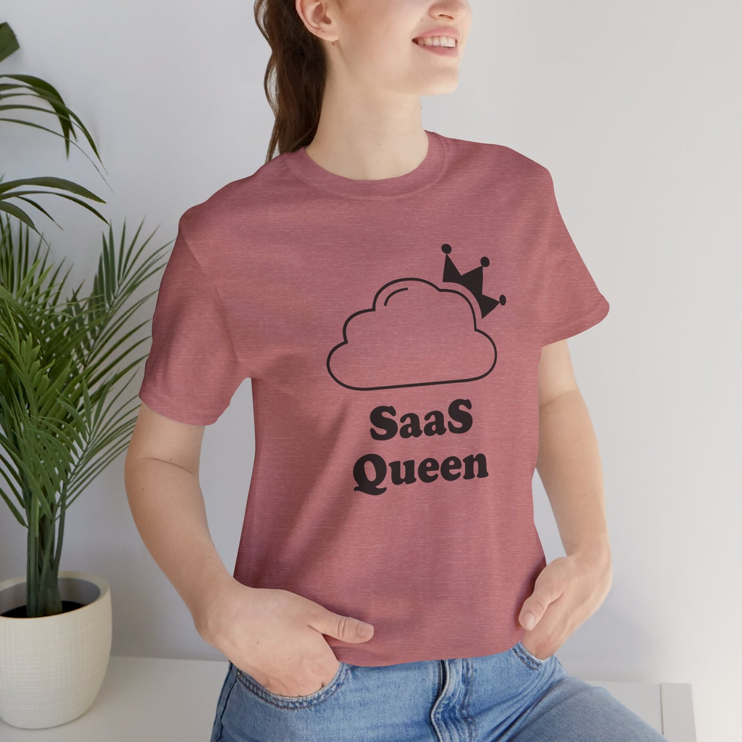 SaaS Queen - Unisex - Soft Heather T-Shirt