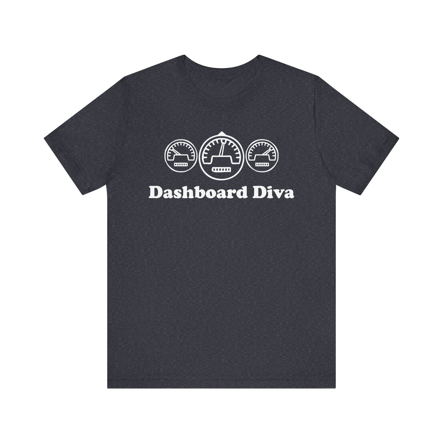 Dashboard Diva - Unisex Soft Heather T-Shirt