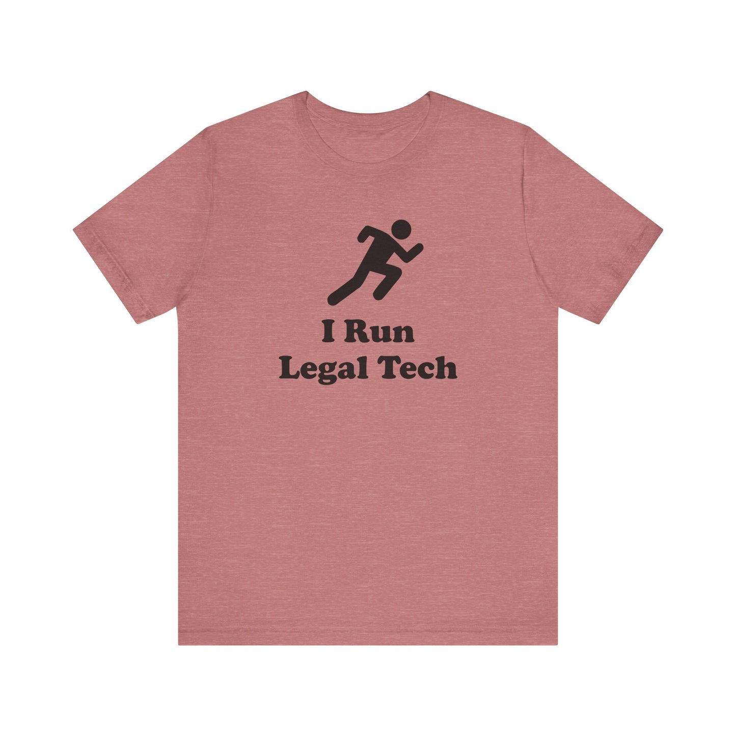 I Run Legal Tech - Unisex Soft Heather T-Shirt