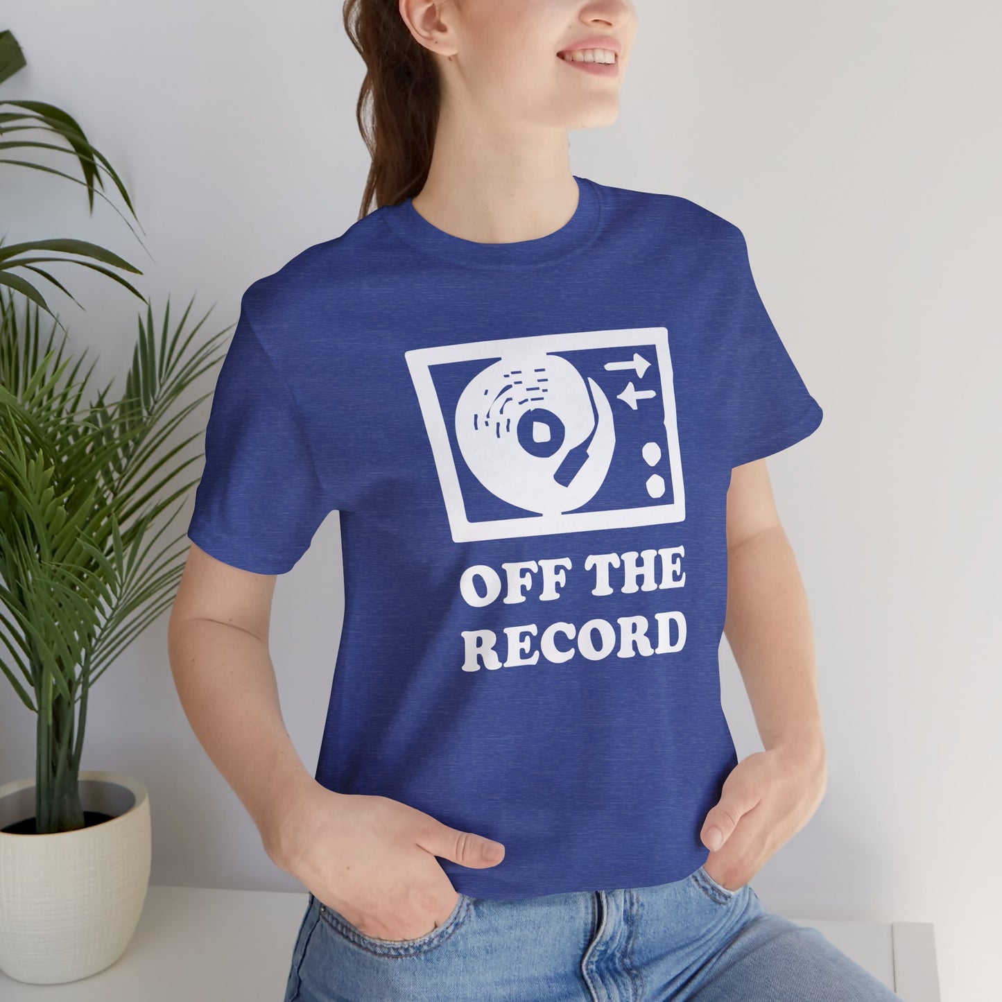 Off The Record - Unisex - Soft Heather T-Shirt