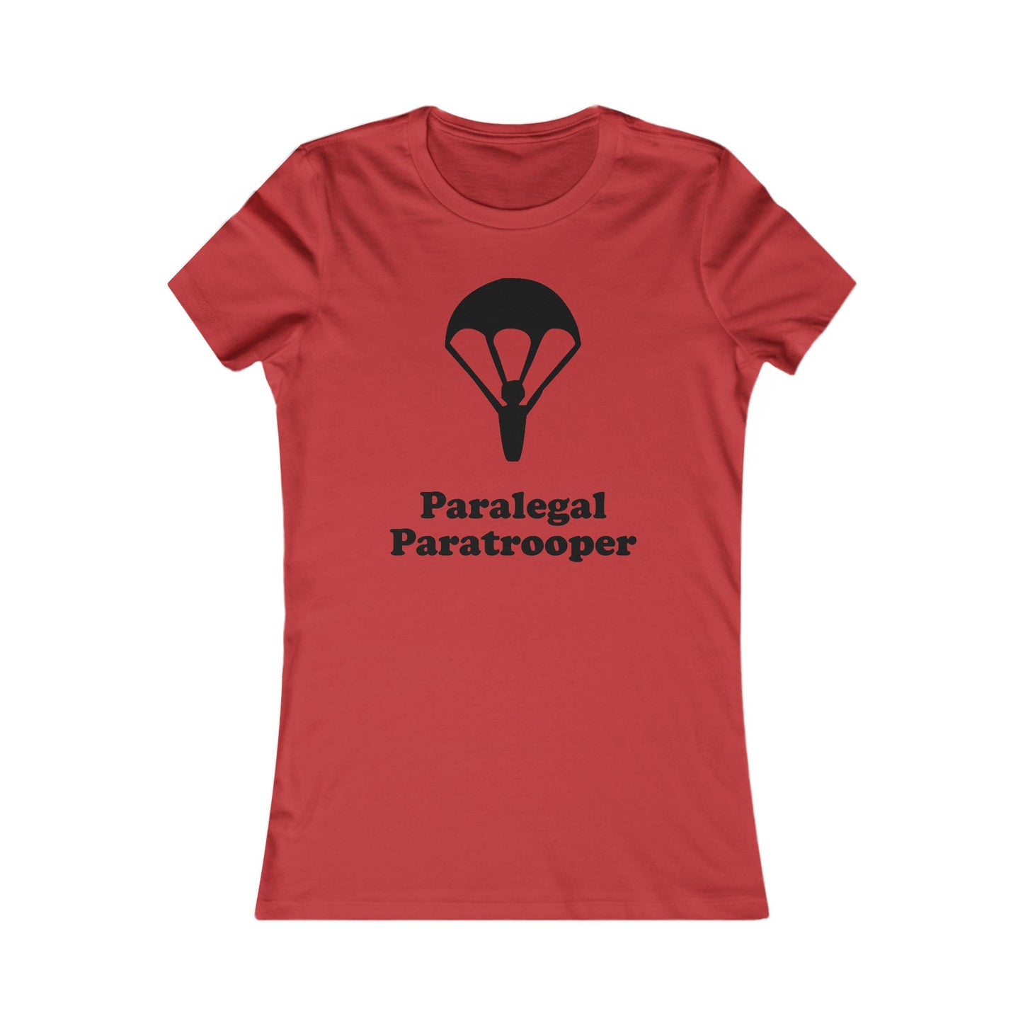 Paralegal Paratrooper - Women’s - Soft Heather T-Shirt