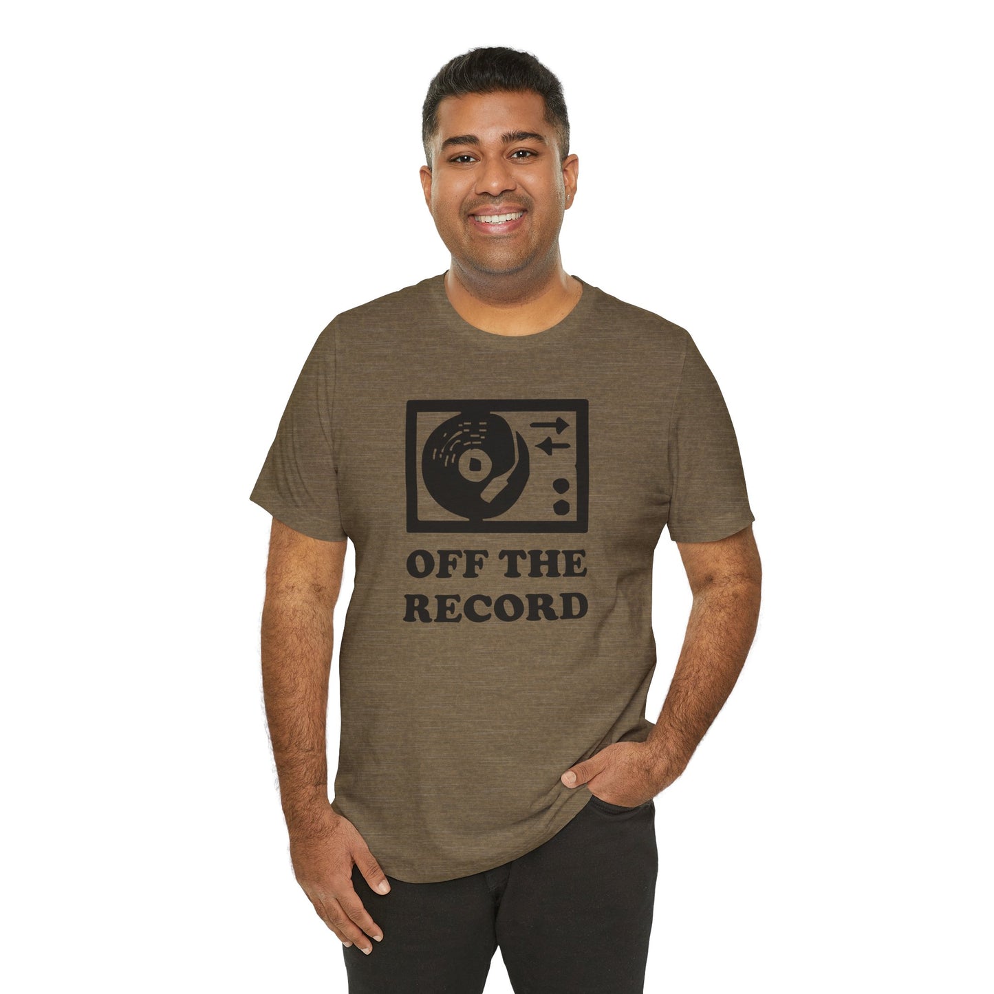 Off The Record - Unisex - Soft Heather T-Shirt