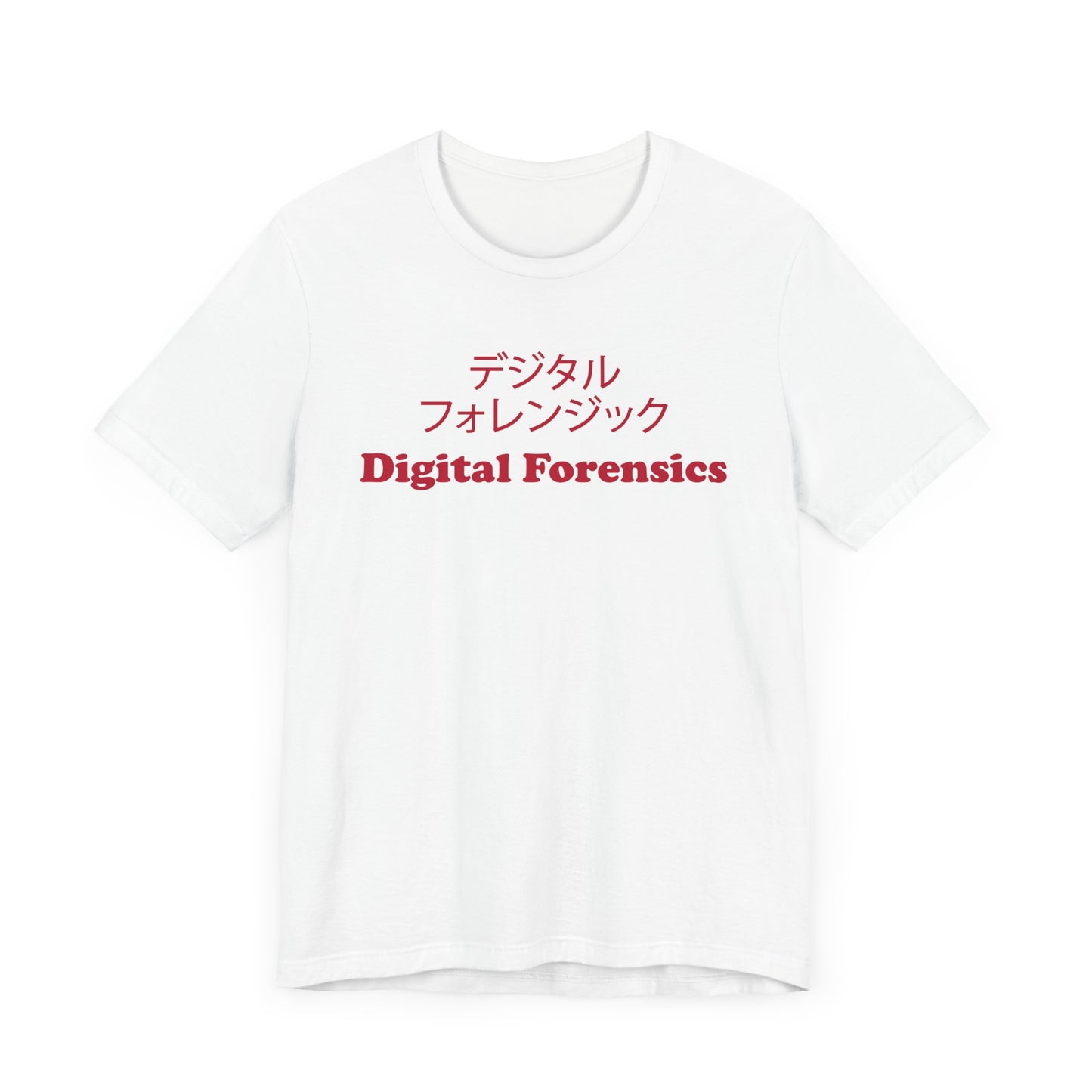 Japanese Digital Forensics - Unisex - Soft Heather T-Shirt