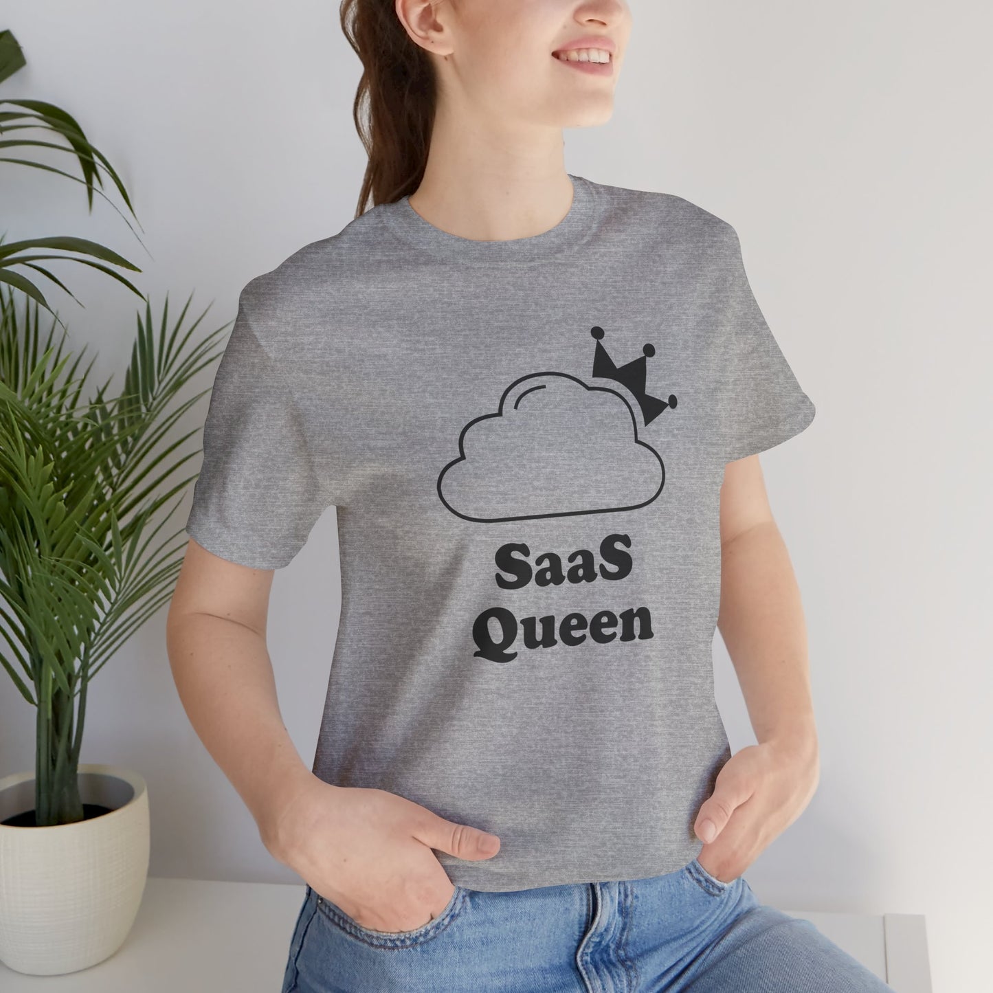 SaaS Queen - Unisex - Soft Heather T-Shirt