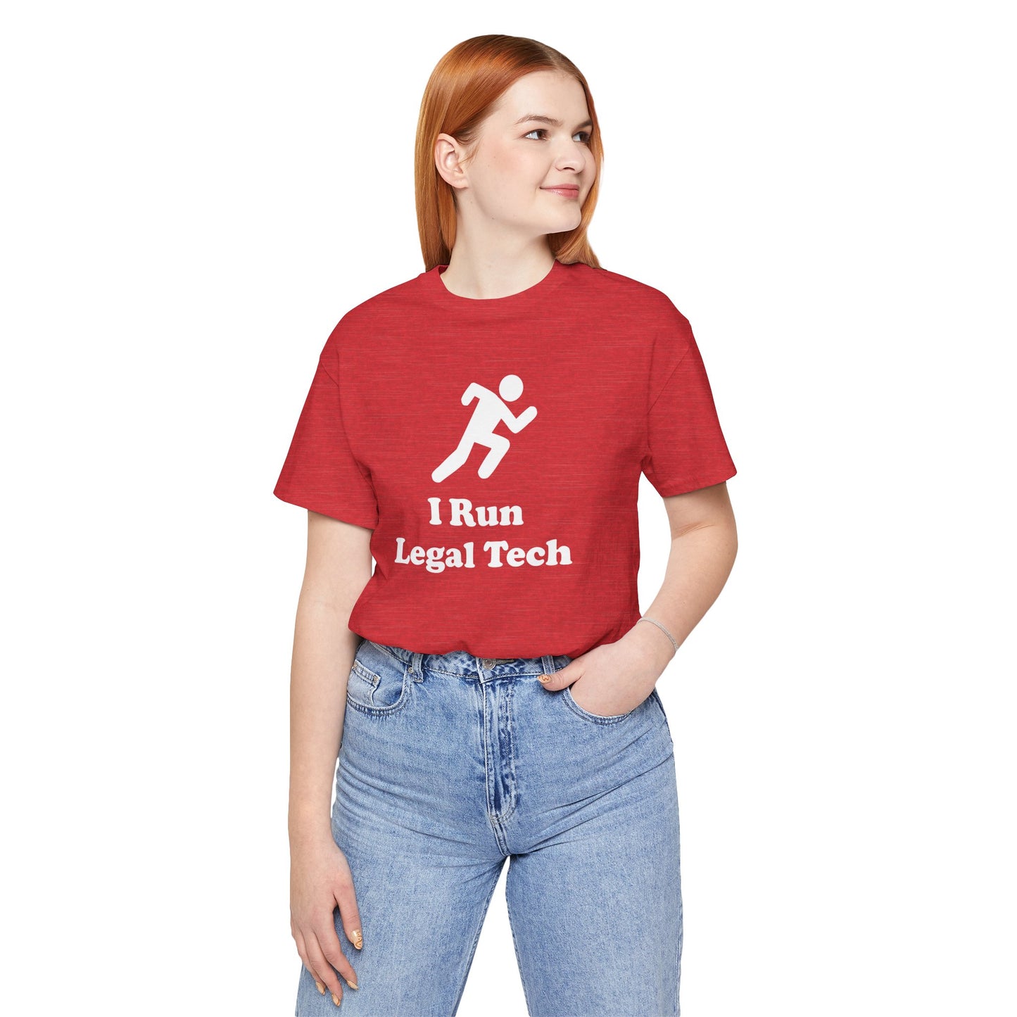 I Run Legal Tech - Unisex Soft Heather T-Shirt