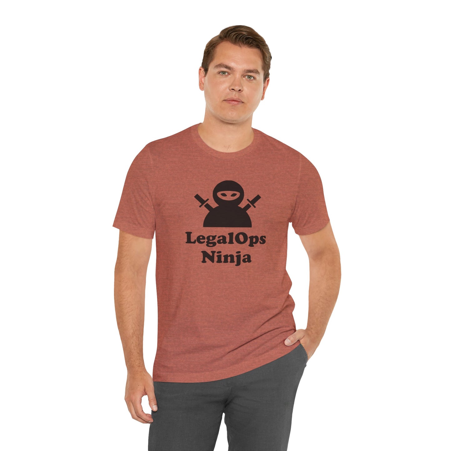 LegalOps Ninja - Unisex - Soft Heather T-Shirt