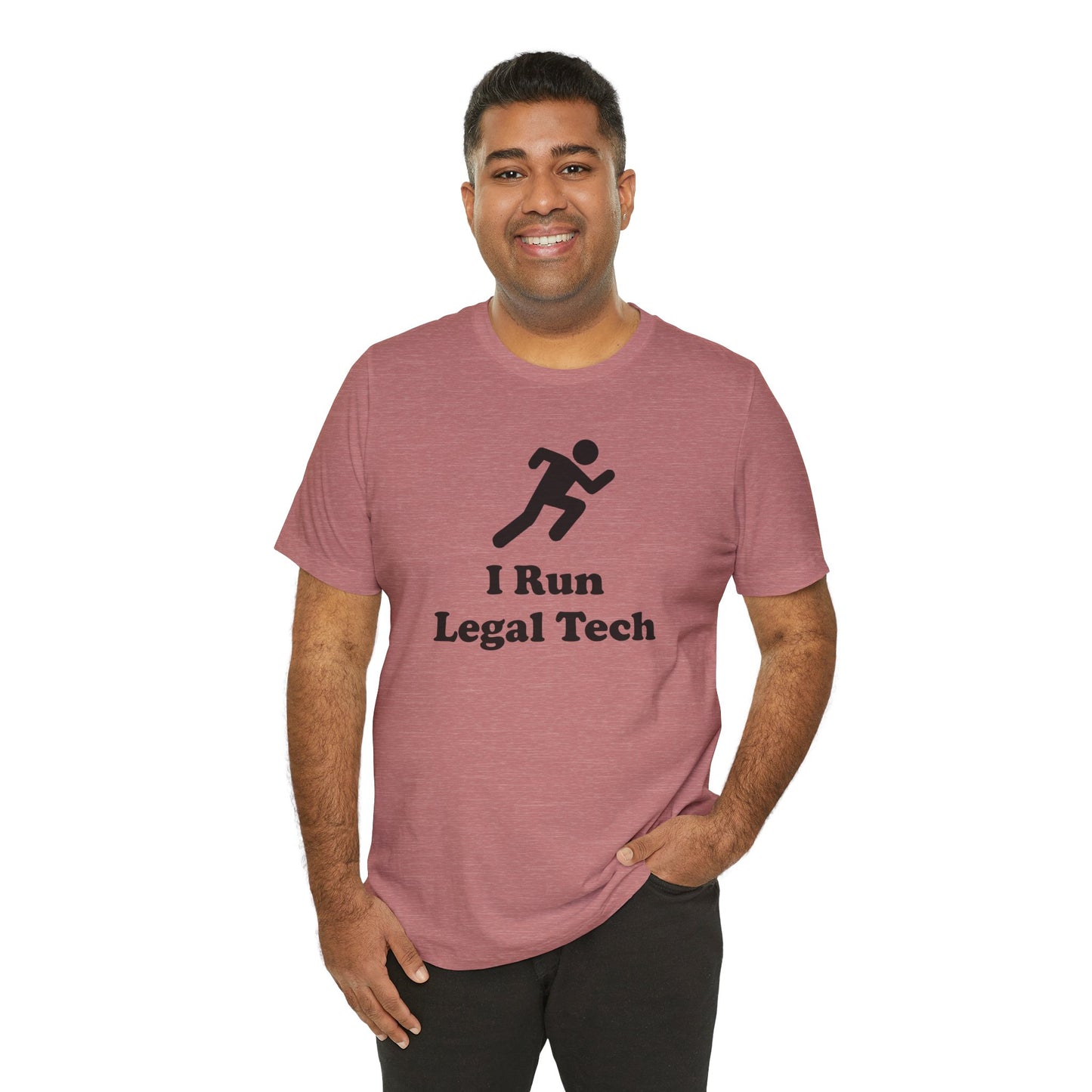 I Run Legal Tech - Unisex Soft Heather T-Shirt