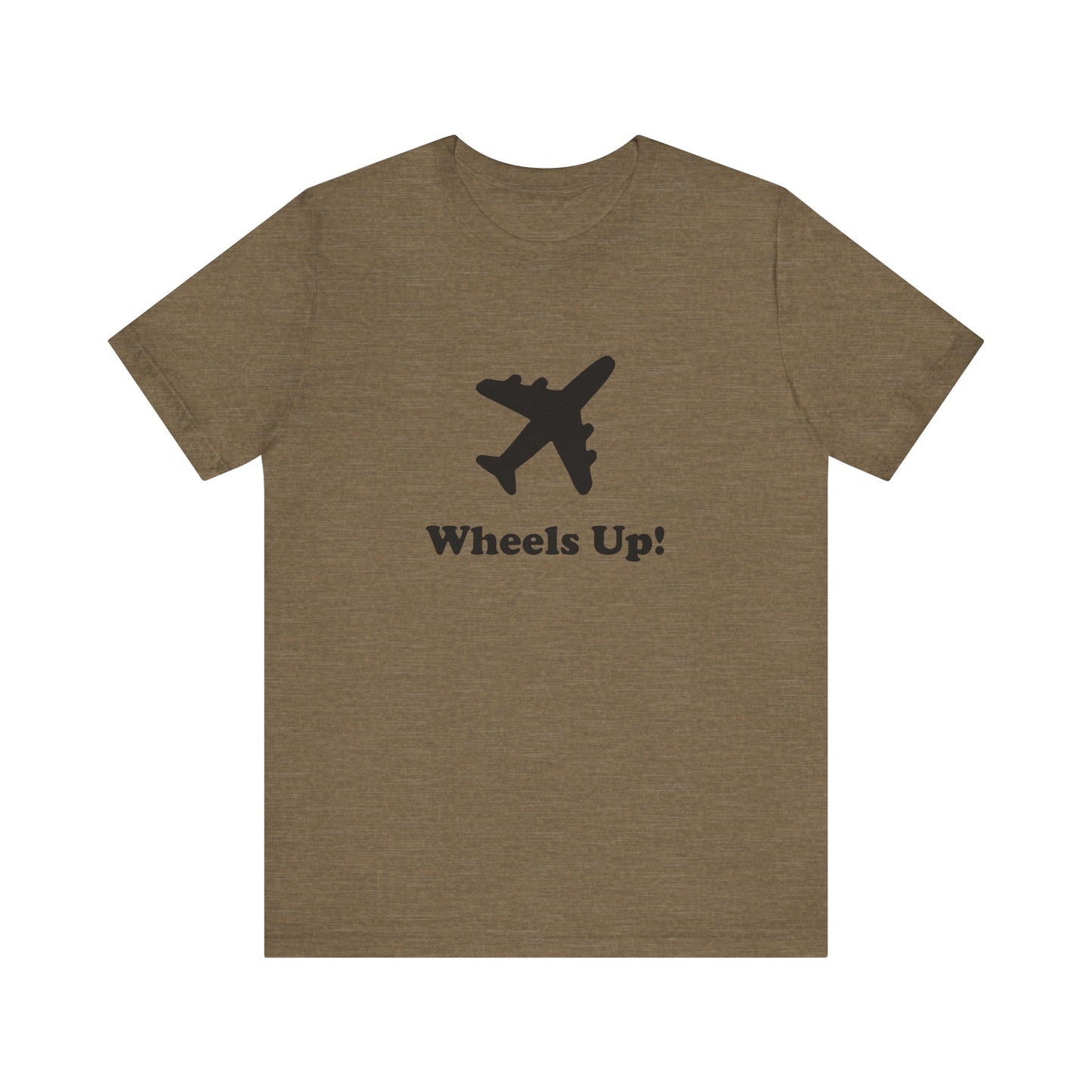 Wheels Up! - Unisex Soft Heather T-Shirt