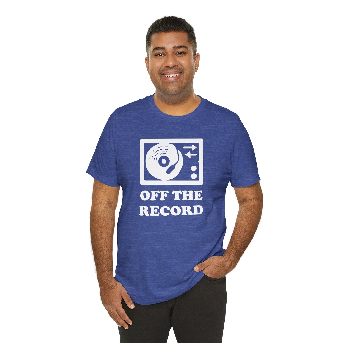 Off The Record - Unisex - Soft Heather T-Shirt