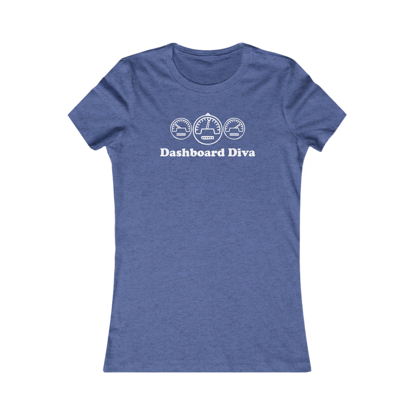 Dashboard Diva - Women's - Soft Heather T-Shirt