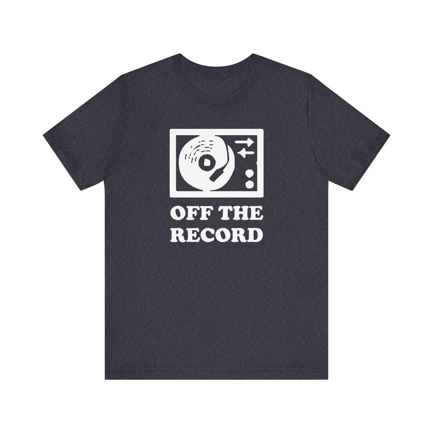 Off The Record - Unisex - Soft Heather T-Shirt
