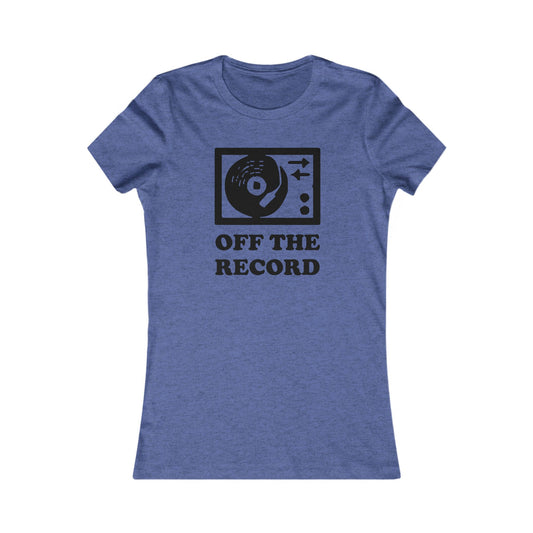 Off The Record - Women’s - Soft Heather T-Shirt