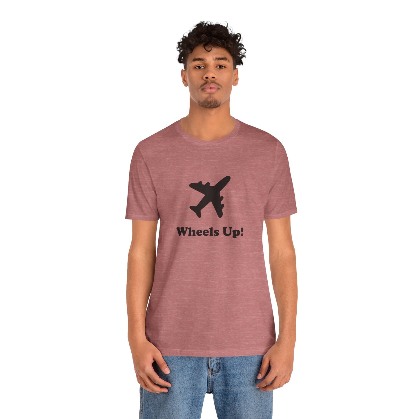 Wheels Up! - Unisex Soft Heather T-Shirt