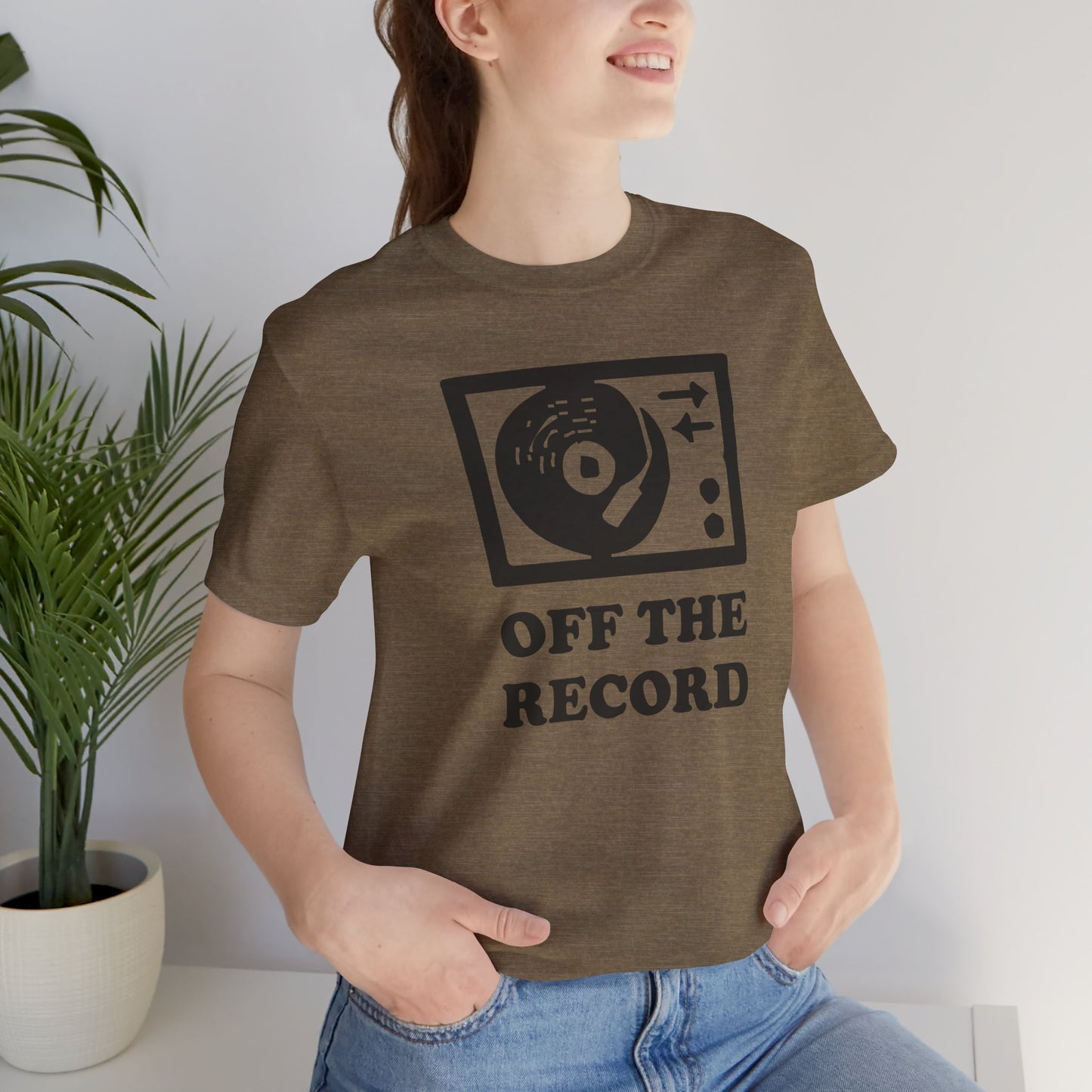 Off The Record - Unisex - Soft Heather T-Shirt