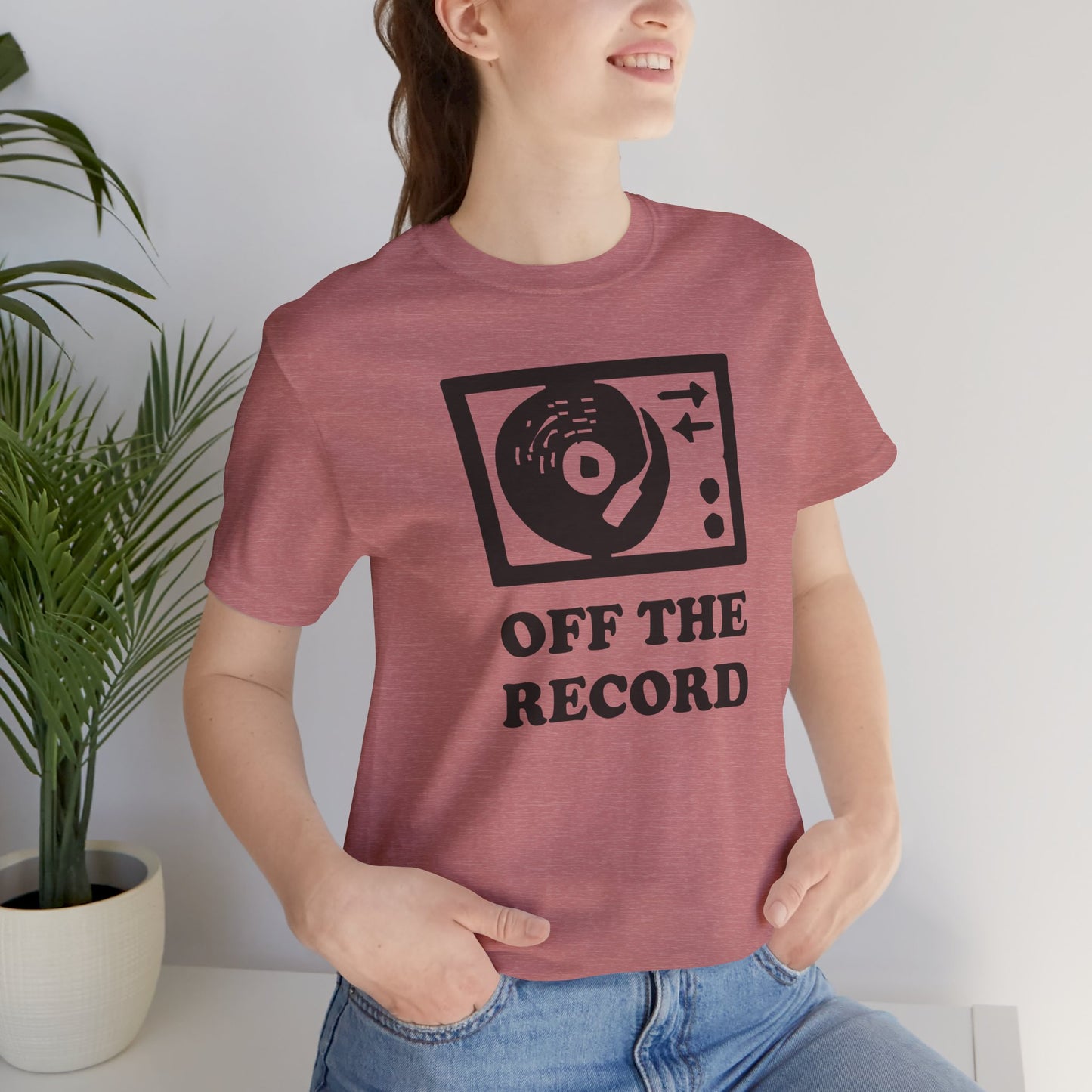 Off The Record - Unisex - Soft Heather T-Shirt
