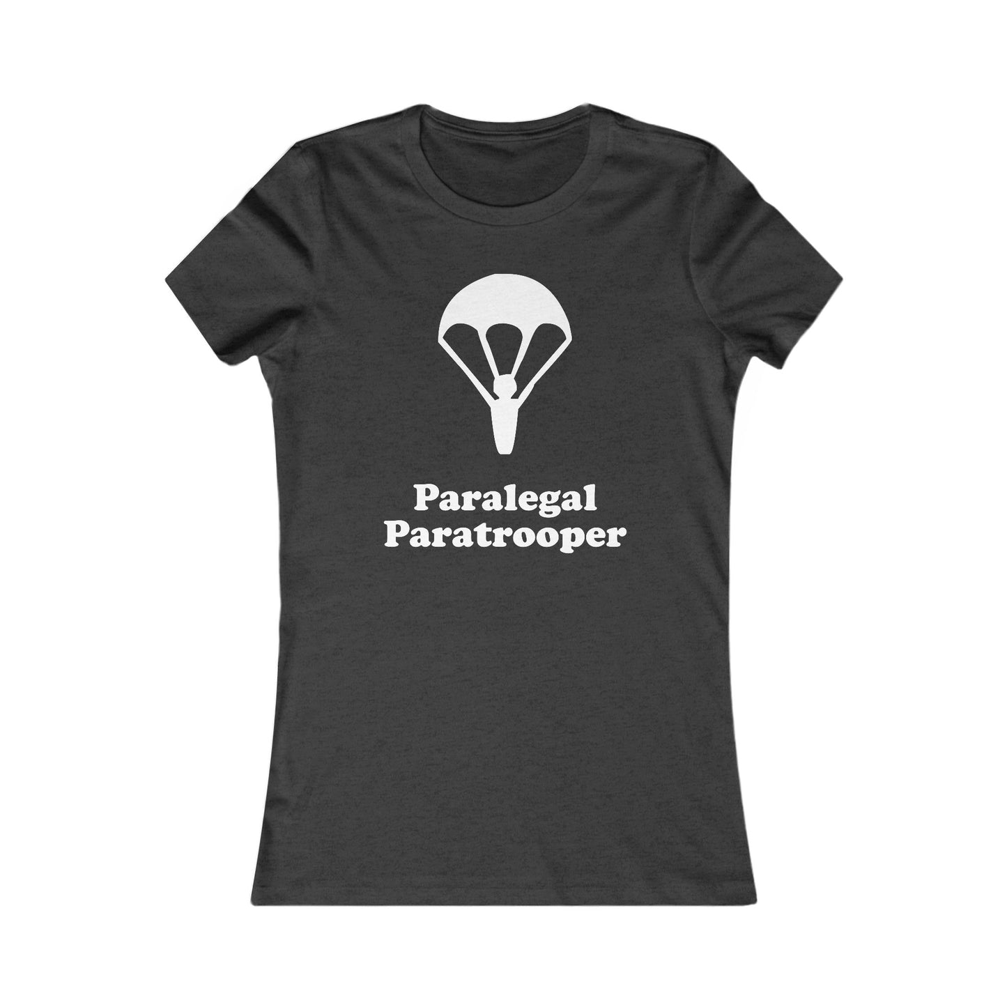 Paralegal Paratrooper - Women’s - Soft Heather T-Shirt