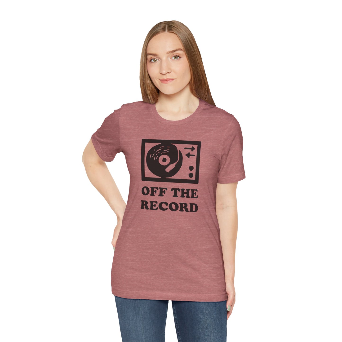 Off The Record - Unisex - Soft Heather T-Shirt