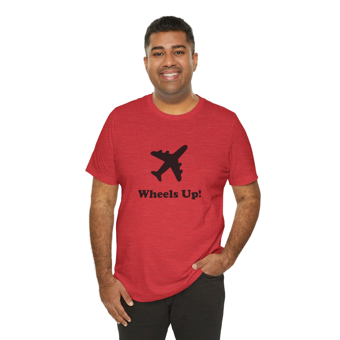 Wheels Up! - Unisex Soft Heather T-Shirt