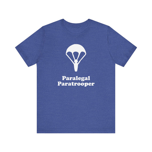 Paralegal Paratrooper - Unisex - Soft Heather T-Shirt