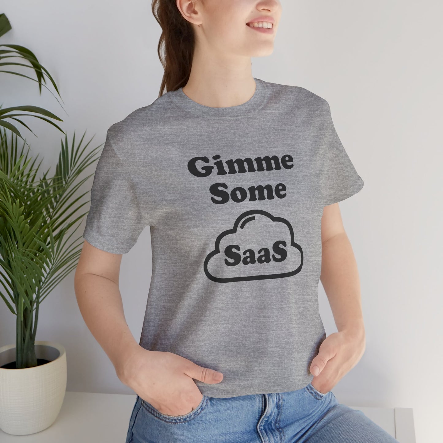 Gimme Some SaaS - Unisex Soft Heather T-Shirt