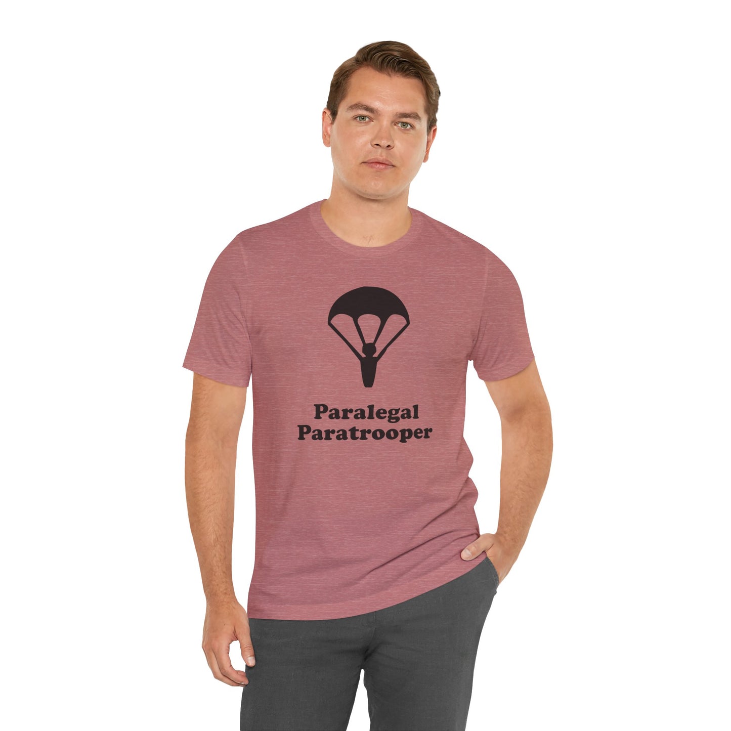 Paralegal Paratrooper - Unisex - Soft Heather T-Shirt