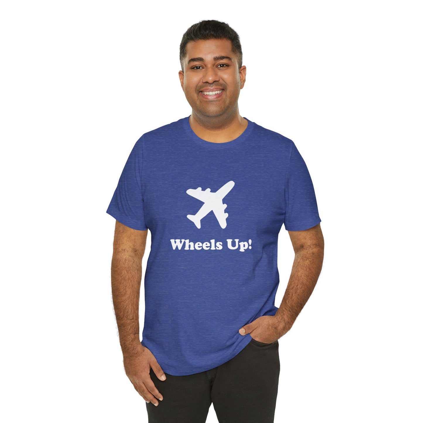 Wheels Up! - Unisex Soft Heather T-Shirt
