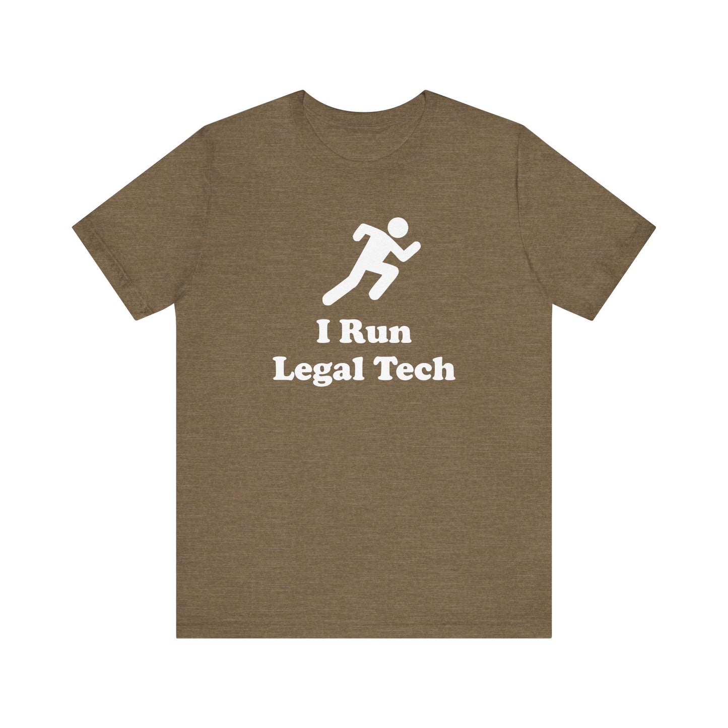 I Run Legal Tech - Unisex Soft Heather T-Shirt