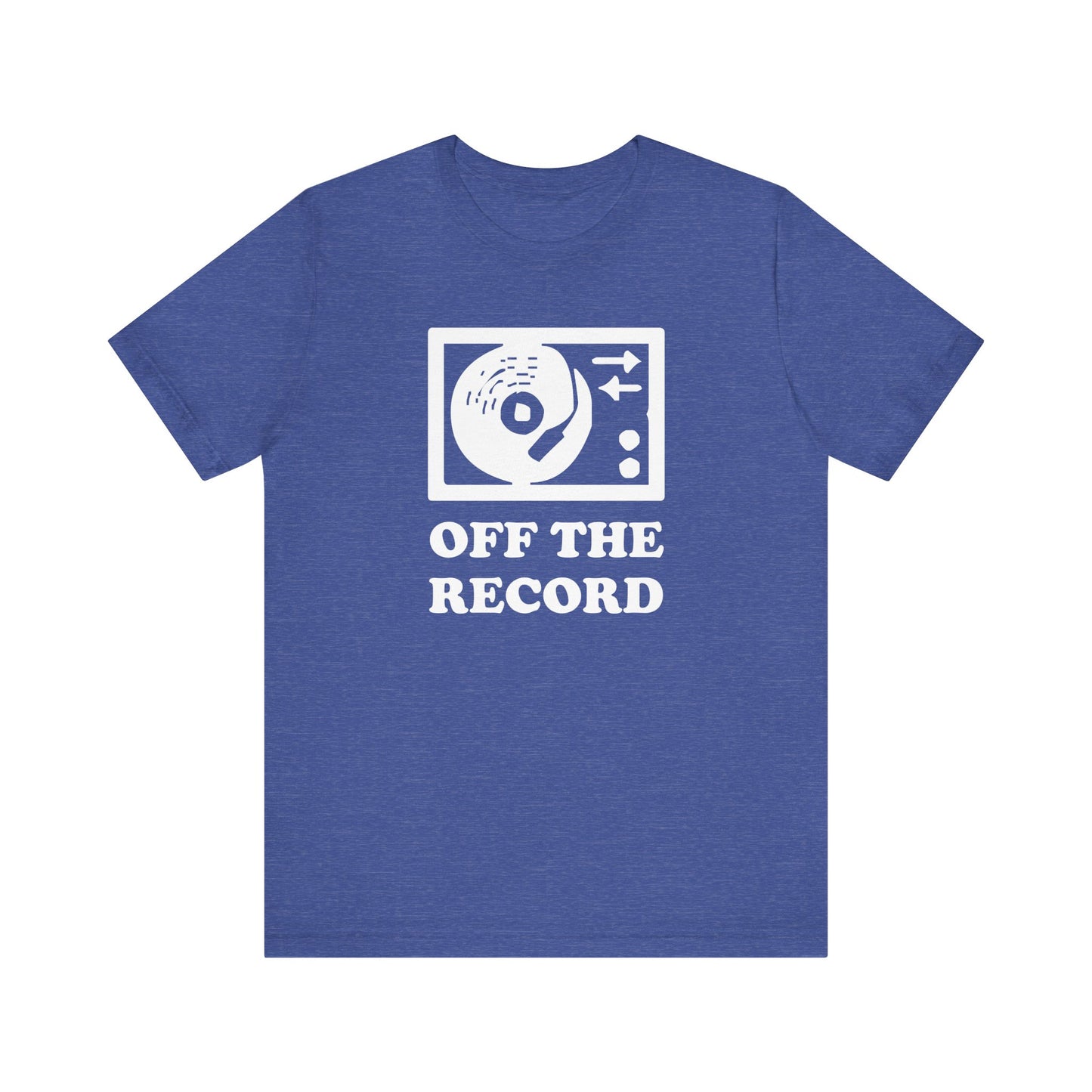Off The Record - Unisex - Soft Heather T-Shirt