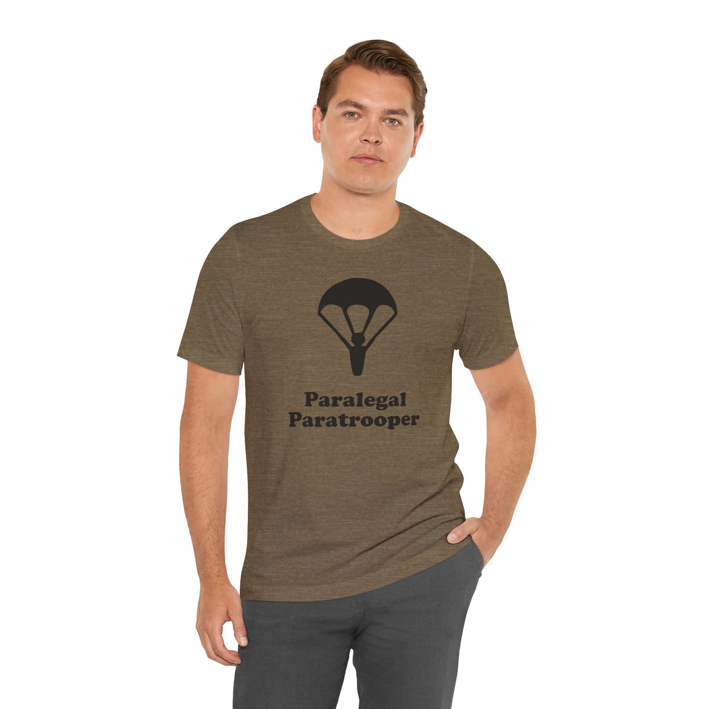 Paralegal Paratrooper - Unisex - Soft Heather T-Shirt