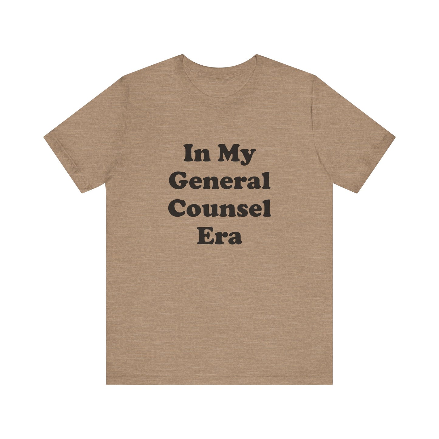 General Counsel Era - Unisex - Soft Heather T-Shirt