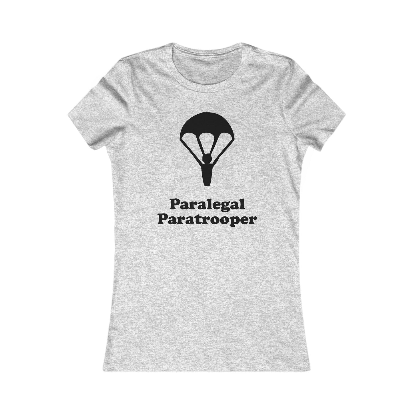 Paralegal Paratrooper - Women’s - Soft Heather T-Shirt