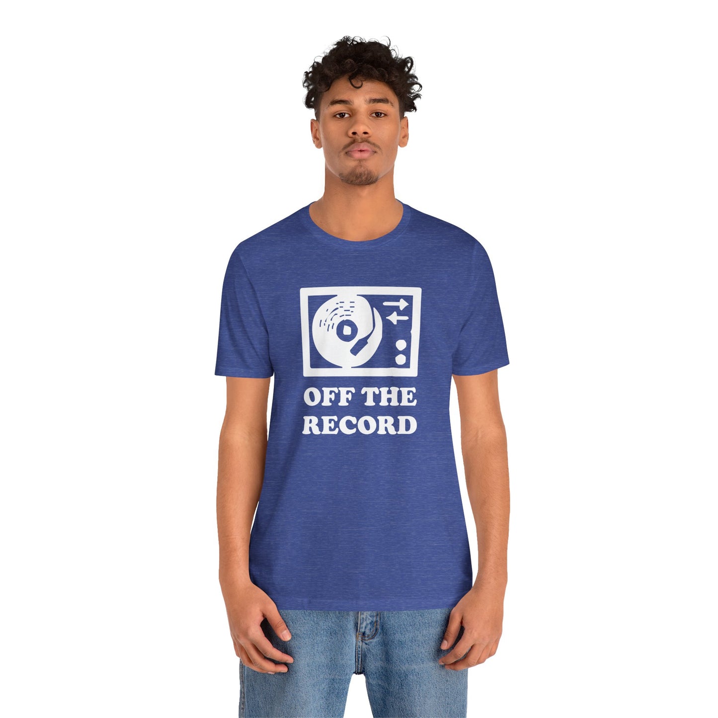 Off The Record - Unisex - Soft Heather T-Shirt