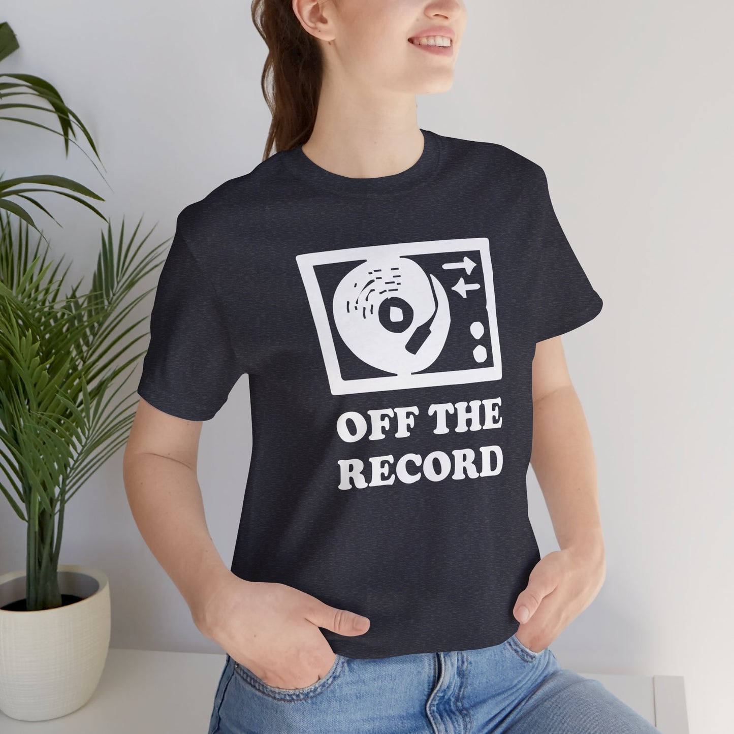 Off The Record - Unisex - Soft Heather T-Shirt