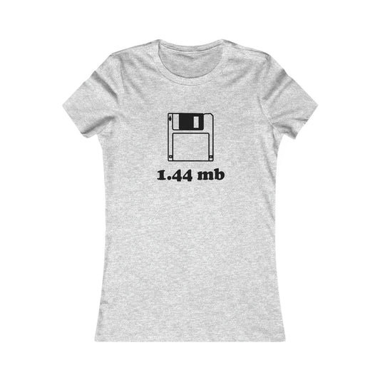 Floppy Disk - Women's - Soft Heather T-Shirt