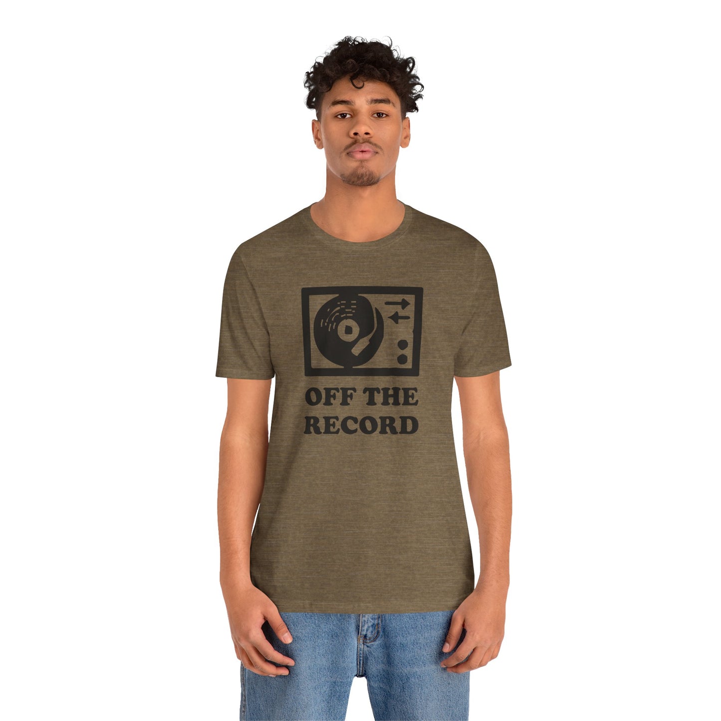 Off The Record - Unisex - Soft Heather T-Shirt