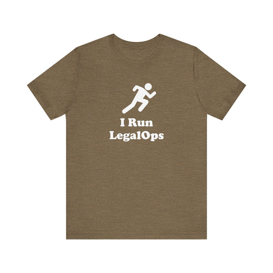 I Run LegalOps - Unisex Soft Heather T-Shirt