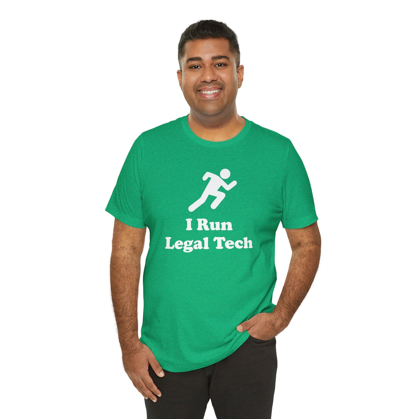 I Run Legal Tech - Unisex Soft Heather T-Shirt