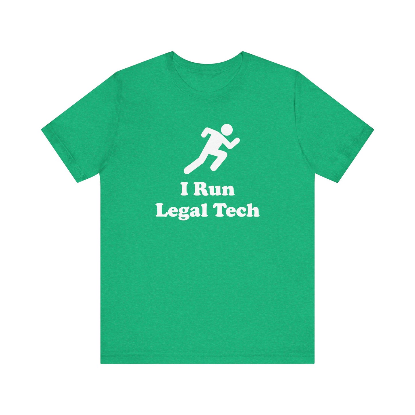 I Run Legal Tech - Unisex Soft Heather T-Shirt