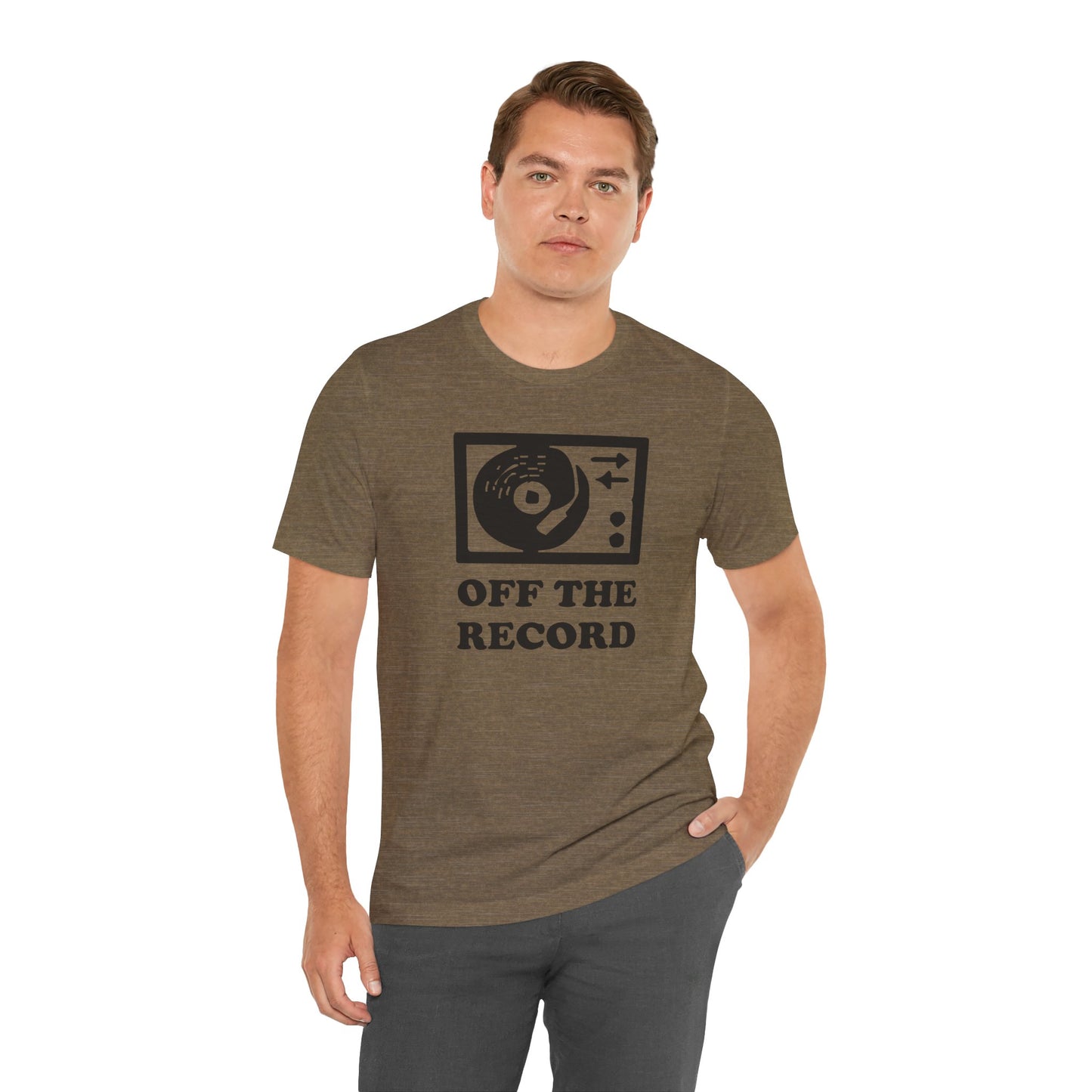 Off The Record - Unisex - Soft Heather T-Shirt