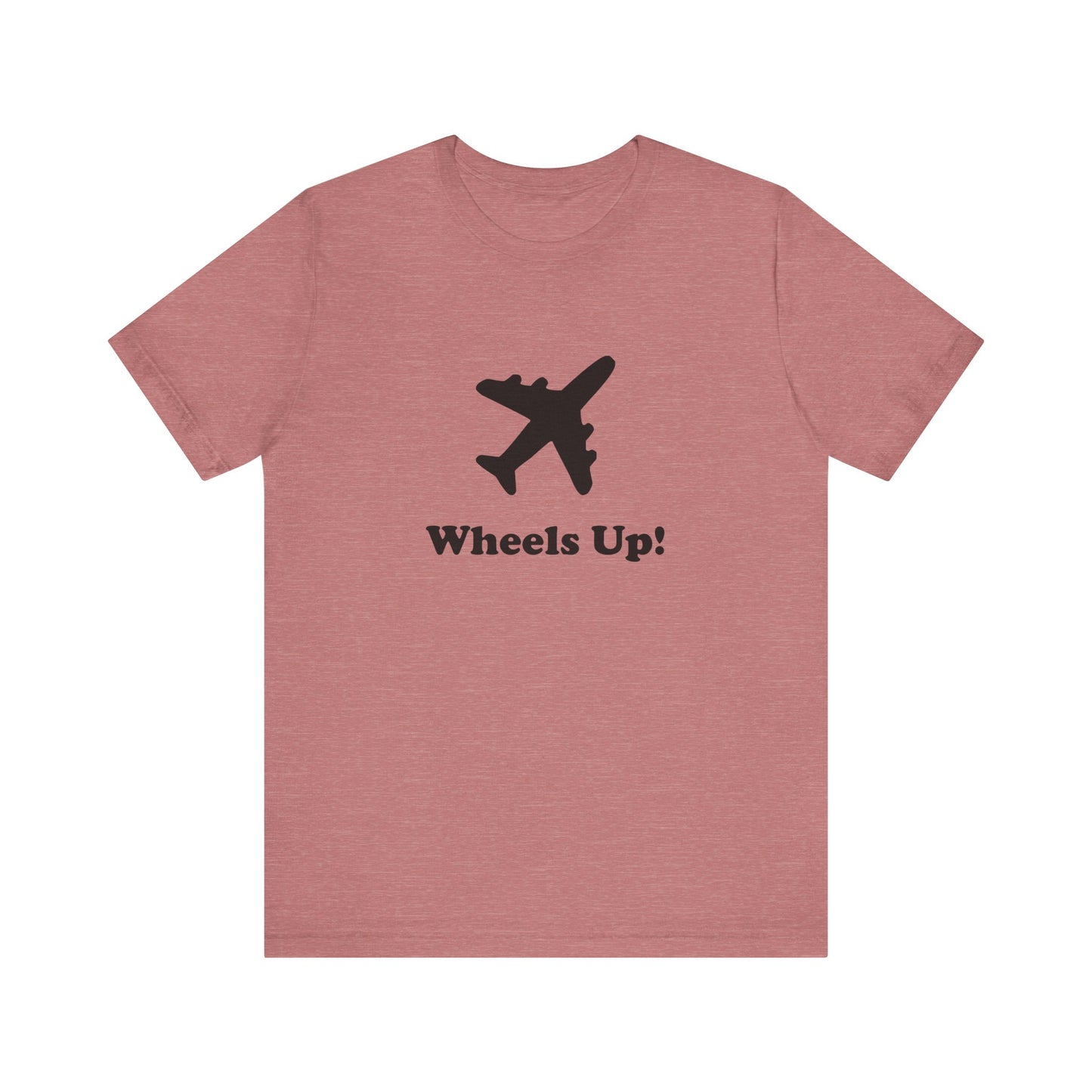 Wheels Up! - Unisex Soft Heather T-Shirt