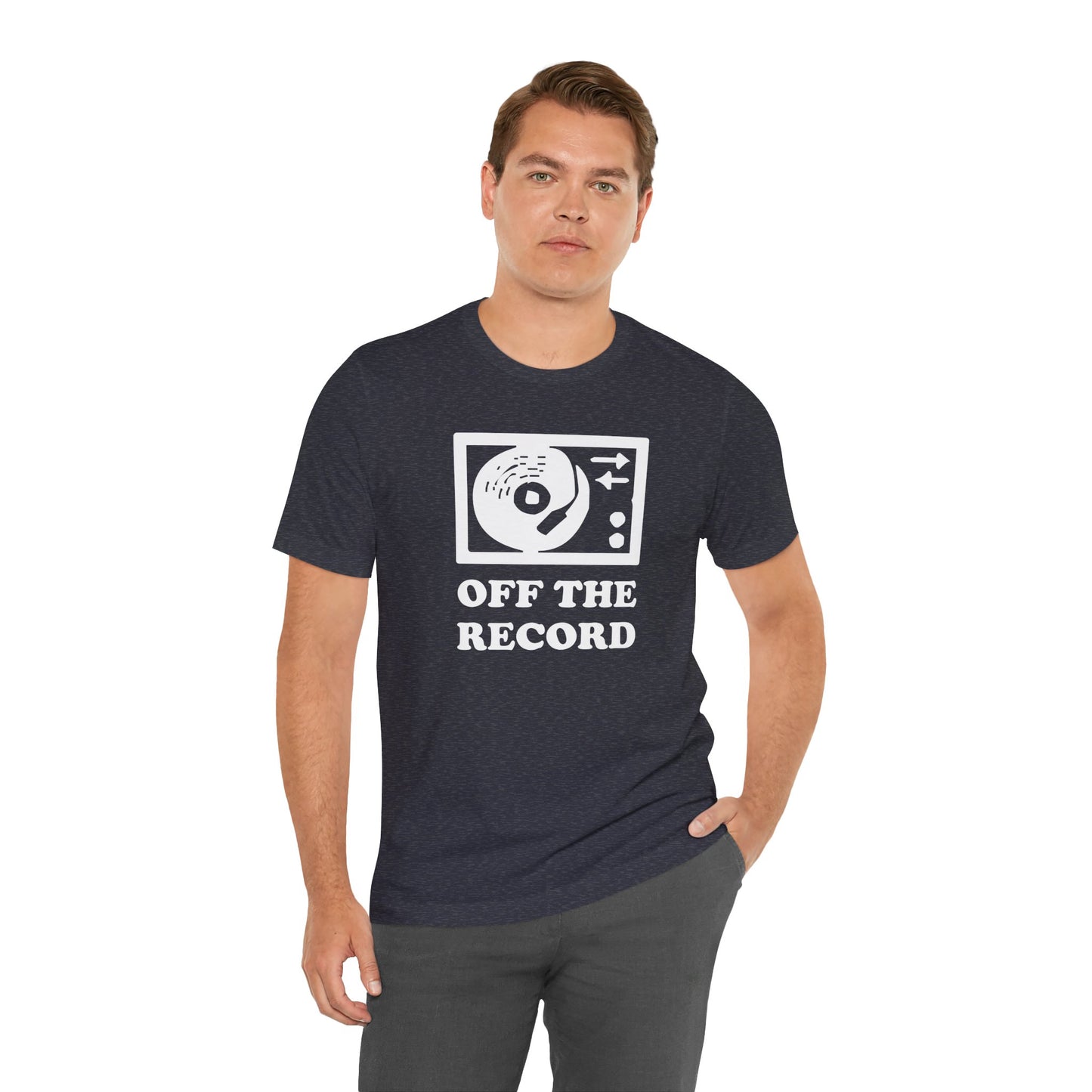 Off The Record - Unisex - Soft Heather T-Shirt